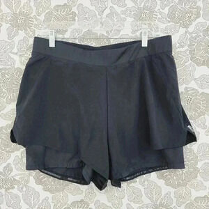 REI Bike Skort Women's Size XL Black 1525C
